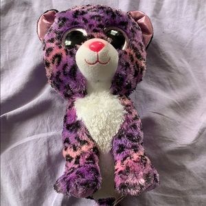 Beanie Baby Purple Cheetah